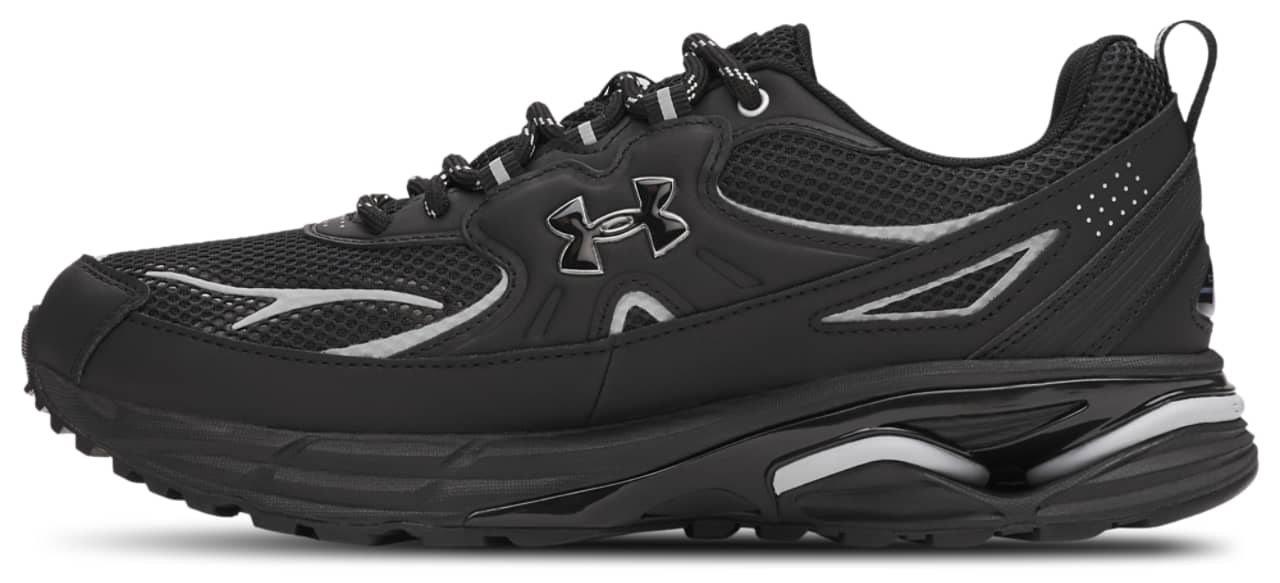 Under Armour Apparition Tech Sneaker Black 12.5 New