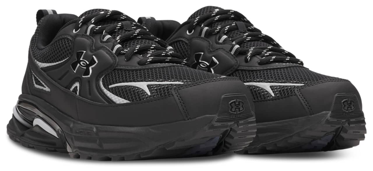 Under Armour Apparition Tech Sneaker Black 12.5 New