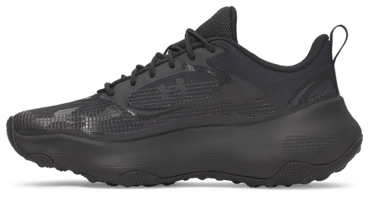 Under Armour Pulse Sneaker Black 6.5 New