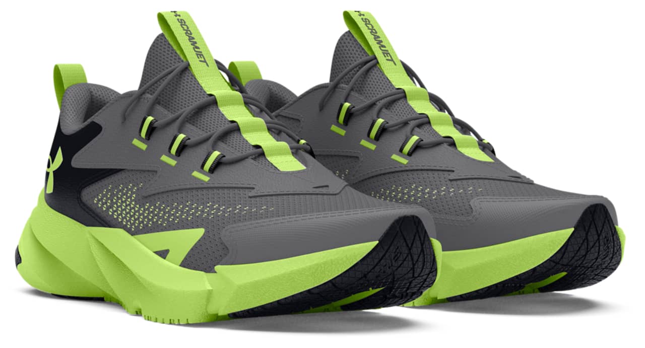 Under Armour Scramjet 6 AL Sneaker Black New