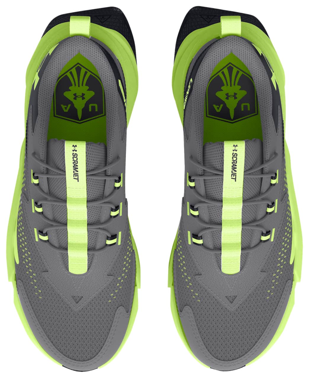 Under Armour Scramjet 6 AL Sneaker Black New