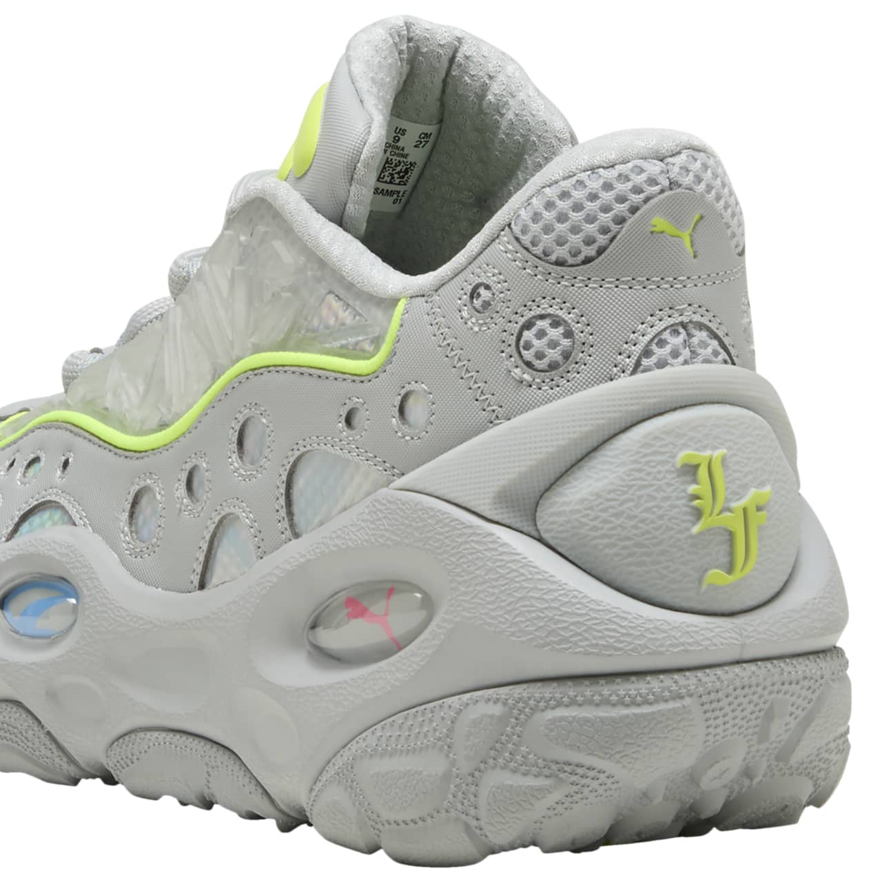 Puma LaFrance RNR Solar Sneaker Gray 9.5 New