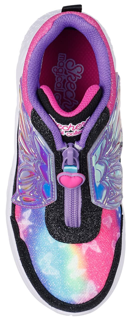 Skechers Dream Racer Butterfly Express Sneaker Black 2.5 New