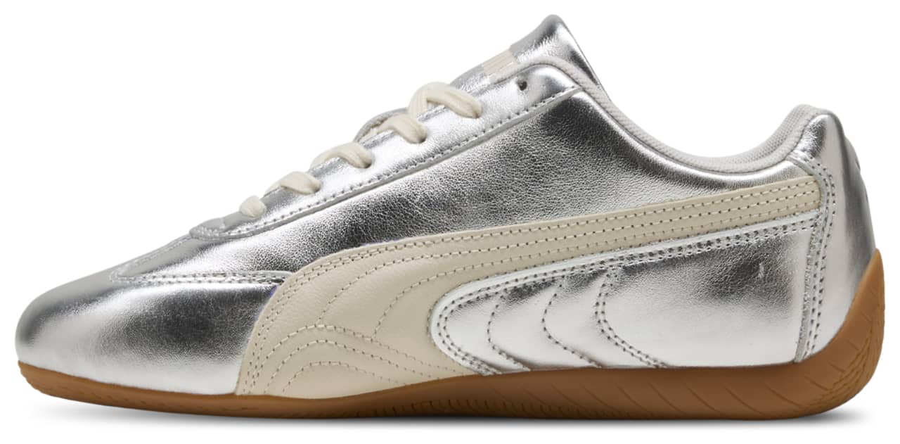 Puma Speedcat Silver Sneaker White 6.5 New