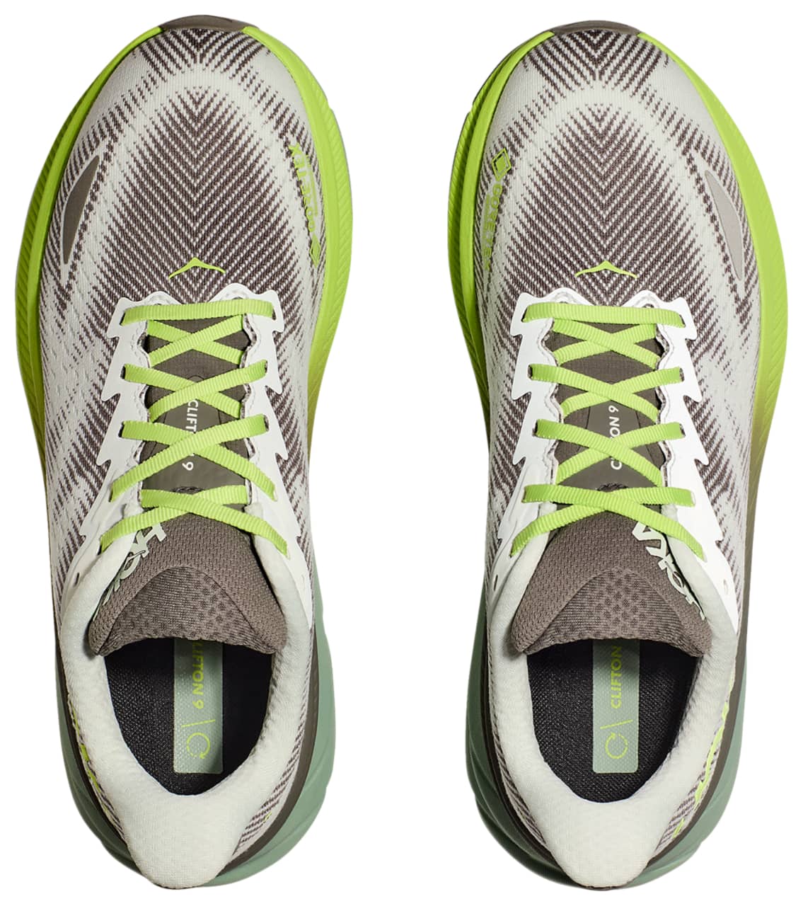 Hoka Clifton 9 GTX Sneaker Gray New