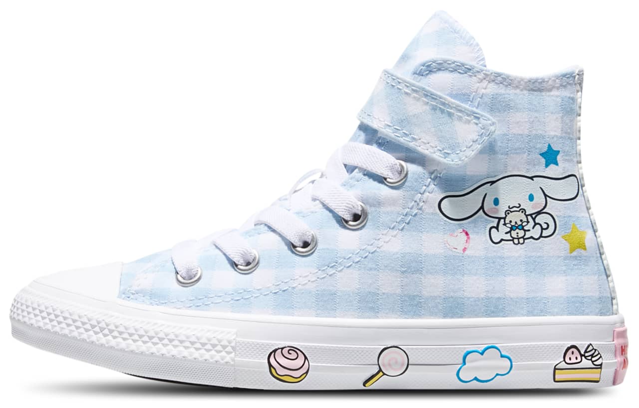 Converse CTAS 1V Hello Kitty Sneaker White 1.5 New