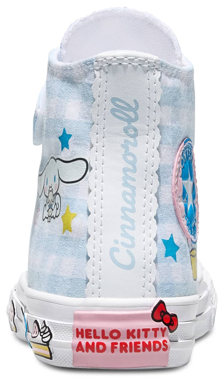 Converse CTAS 1V Hello Kitty Sneaker White 1.5 New