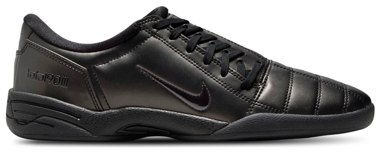 Nike T90 Metallic Sneaker Black 5.5 New