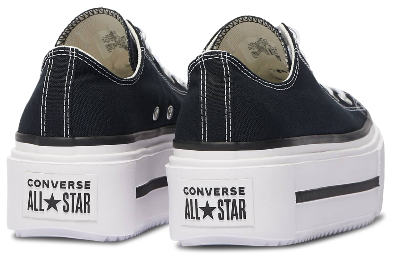 Converse Lift Stack Sneaker Black 9.5 New