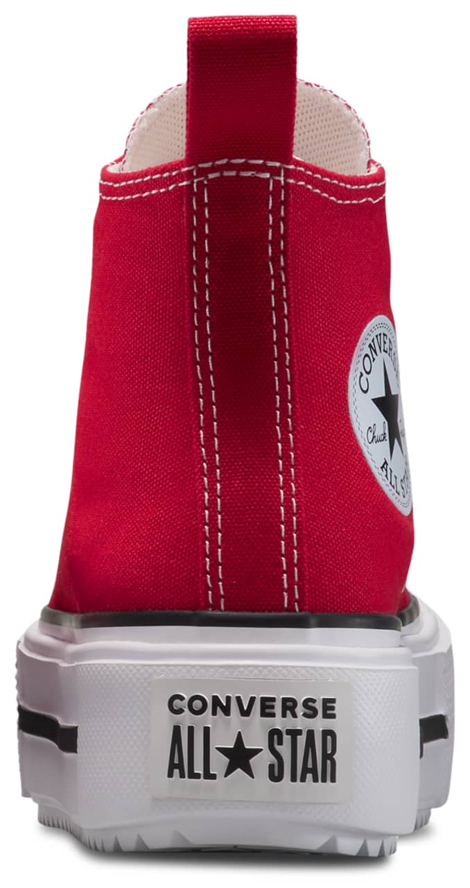 Converse Lift Double Stack Hi Sneaker Red 2.5 New