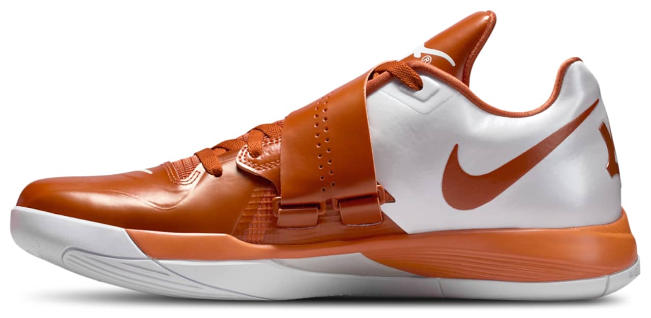 Nike Zoom KD IV Sneaker Orange 11.5 New