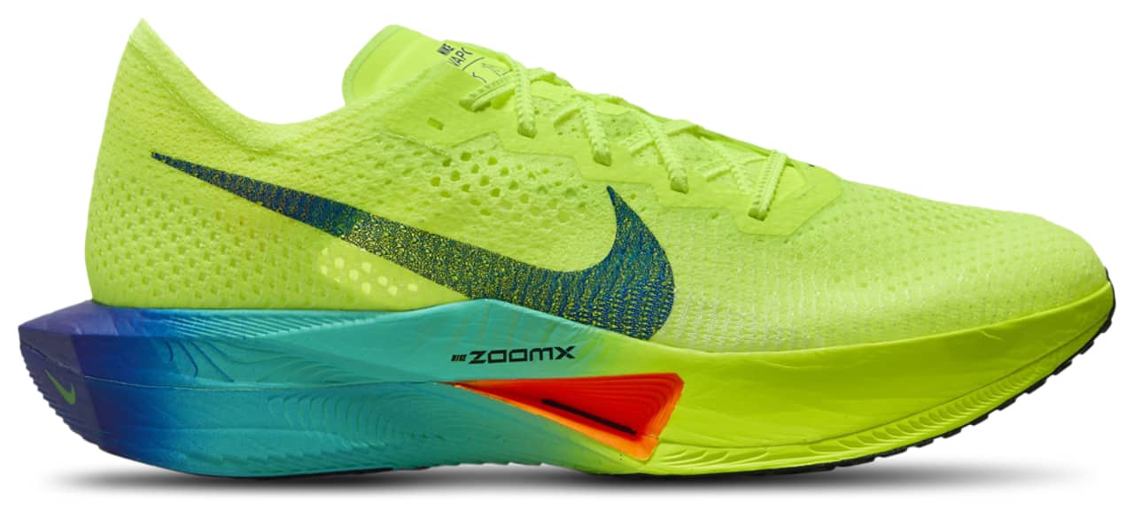 Nike ZoomX Vaporfly Next% 3 Sneaker Yellow New
