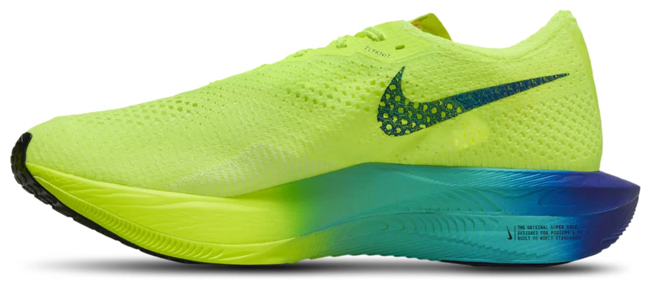 Nike ZoomX Vaporfly Next% 3 Sneaker Yellow New
