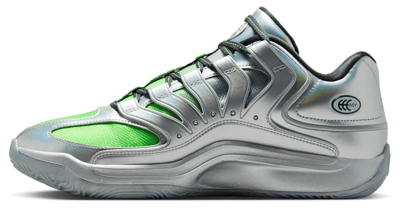 Nike KD 18 EYBL Sneaker Silver 8.5 New