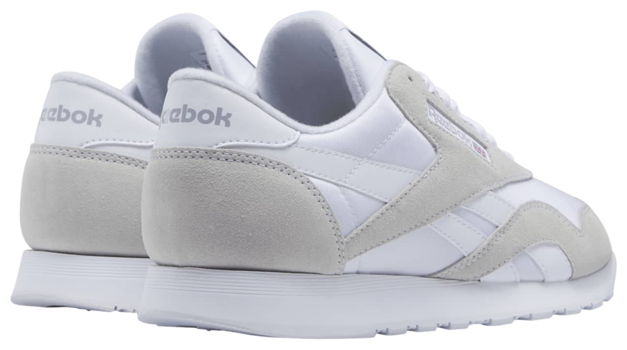Reebok CL Nylon Sneaker White 8.5 New
