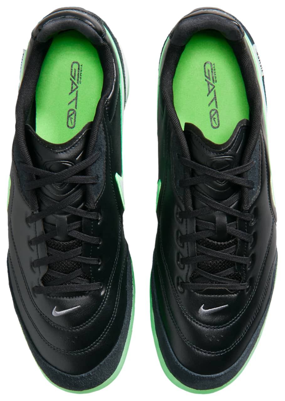 Nike Tiempo StreetGato Sneaker Black 5.5 New