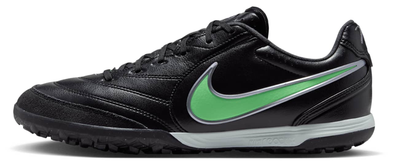 Nike Tiempo Ligera Pro Tf Sneaker Black 9.5 New