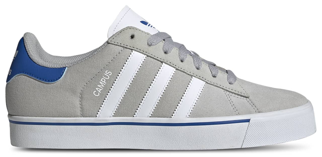 Adidas Campus Vulcanized Sneaker Gray 8.5 New