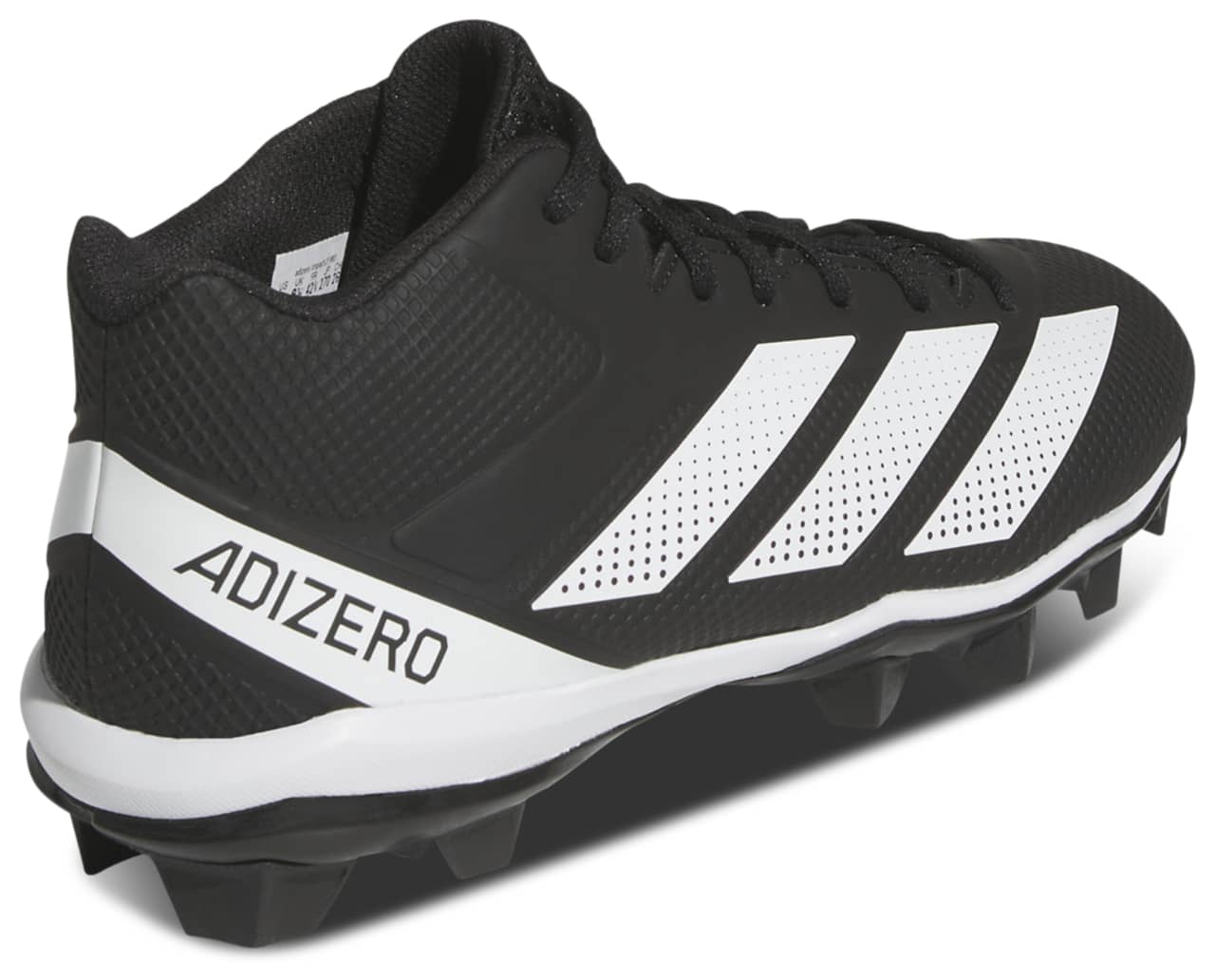 Adidas adizero Impact.2 Molded Rubber Mid Cut Sneaker Black 11.5 New