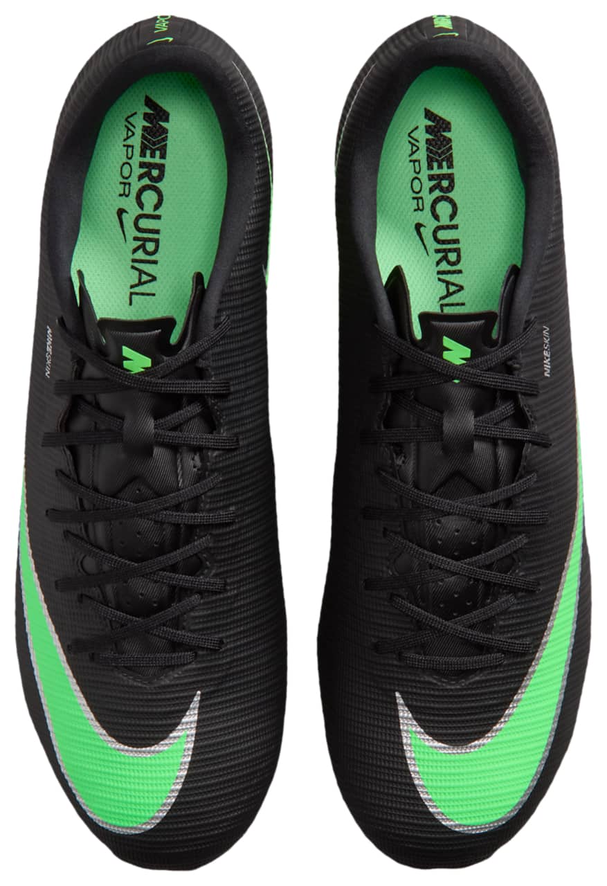 Nike Vapor 17 Academy Fg/Mg Sneaker Black 8.5 New