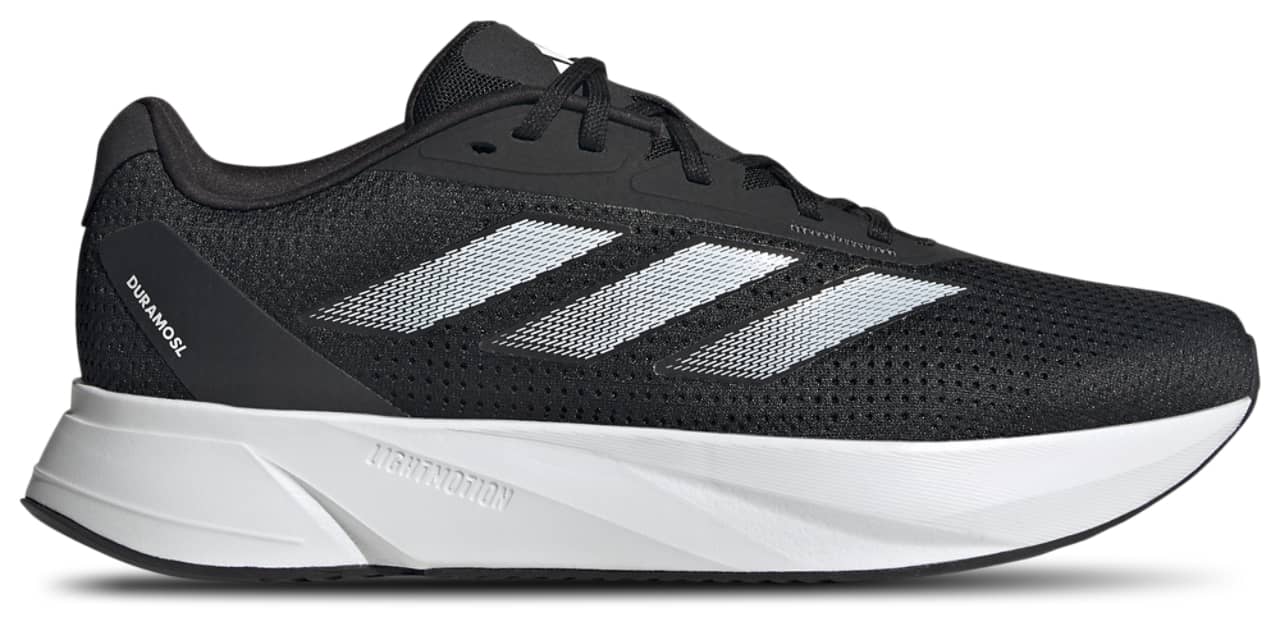 Adidas Duramo SL Wide Lightmotion Sneaker Black 8.5 New