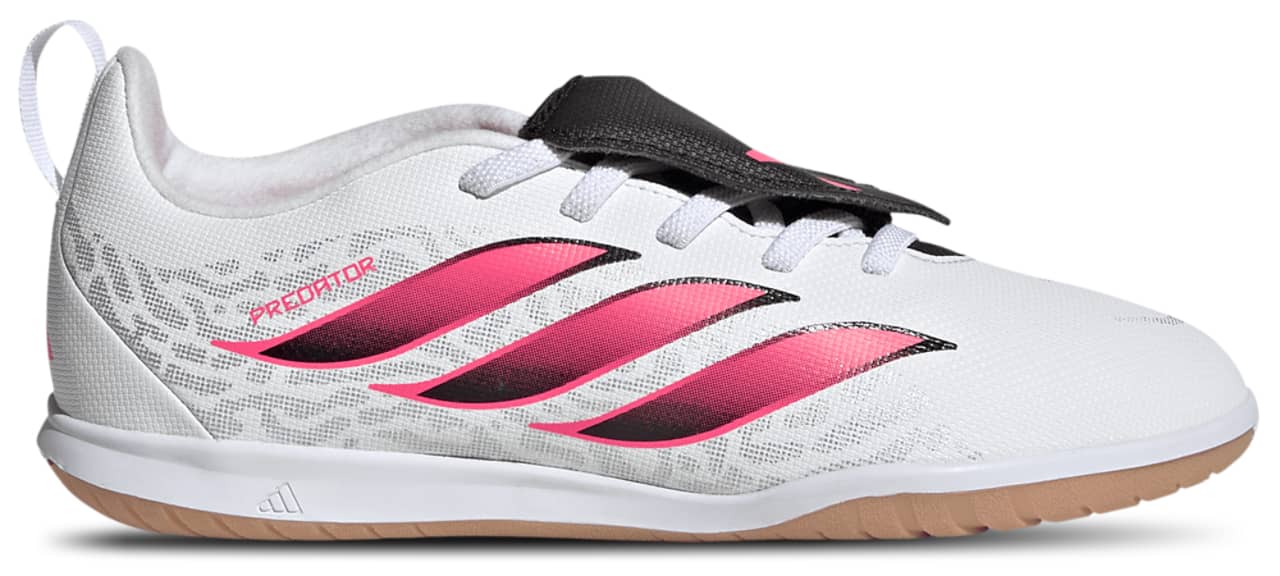 Adidas Predator Club Fold-Over Tongue Indoor Sneaker White 4.5 New