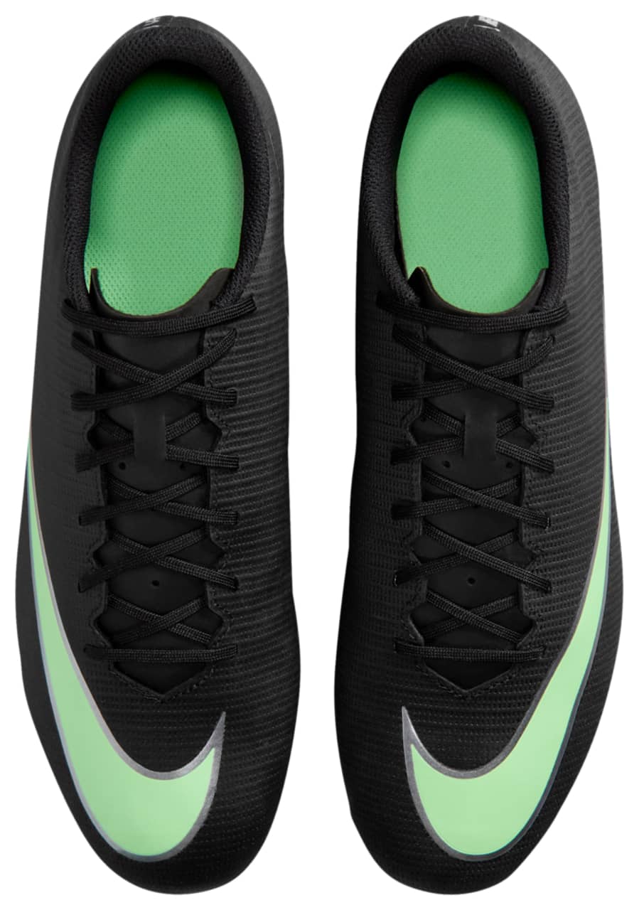 Nike Vapor 17 Club Fg/Mg Sneaker Black 8.5 New