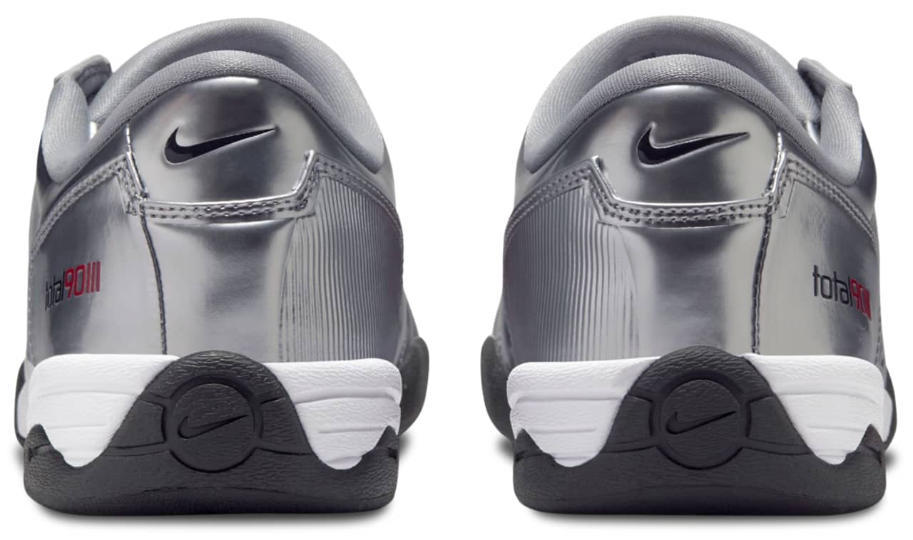 Nike Total 90 SP Sneaker Silver 10.5 New