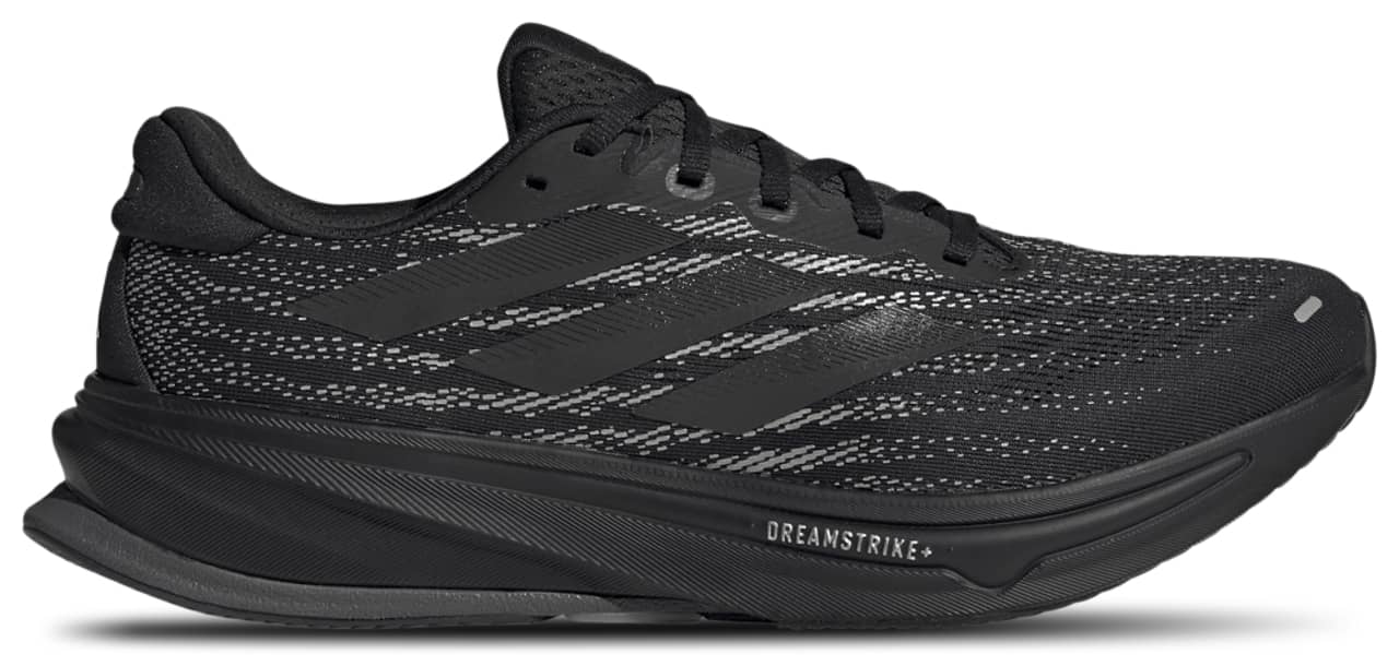 Adidas Supernova Rise 2 Sneaker Black 9.5 New