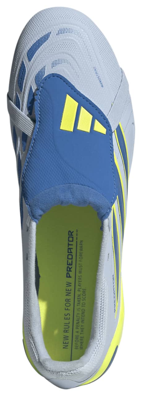 Adidas Predator League Fold-Over Tongue FG/MG Sneaker Blue 7.5 New