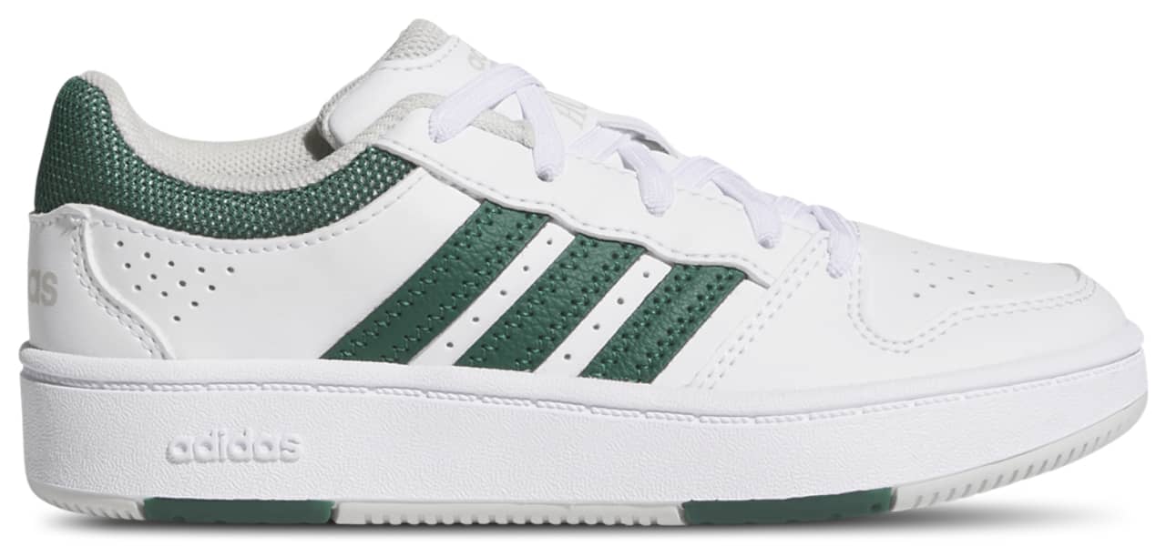 Adidas Hoops Classic Elastic Lace Sneaker Green 12.5 New