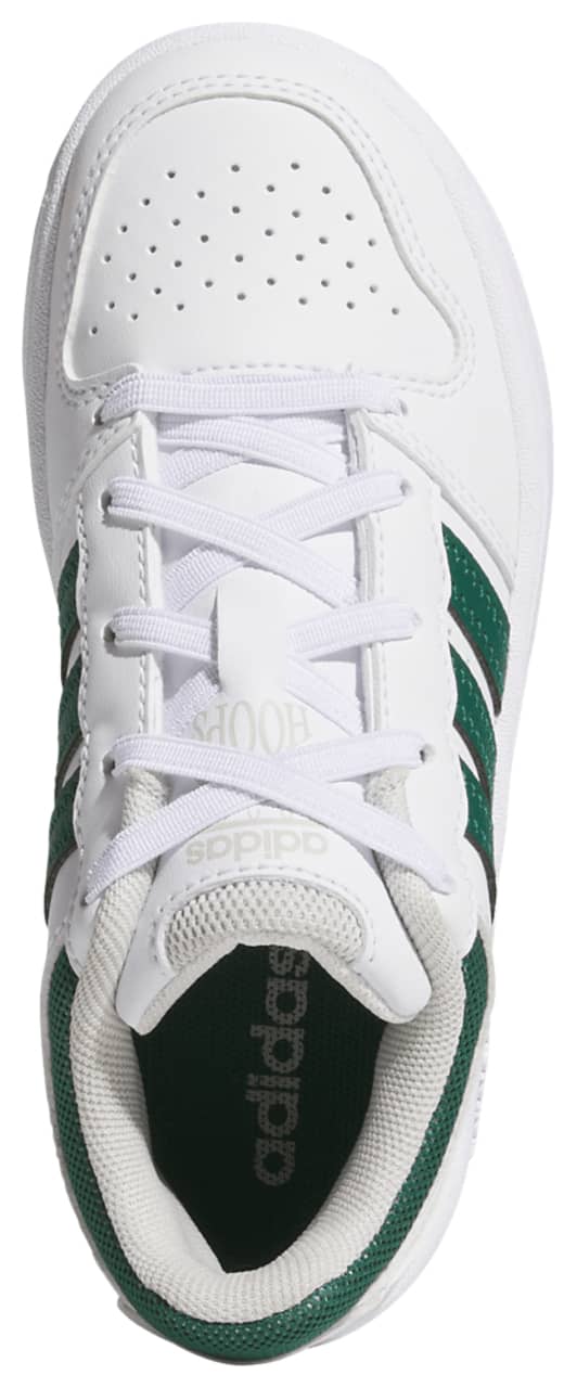Adidas Hoops Classic Elastic Lace Sneaker Green 12.5 New