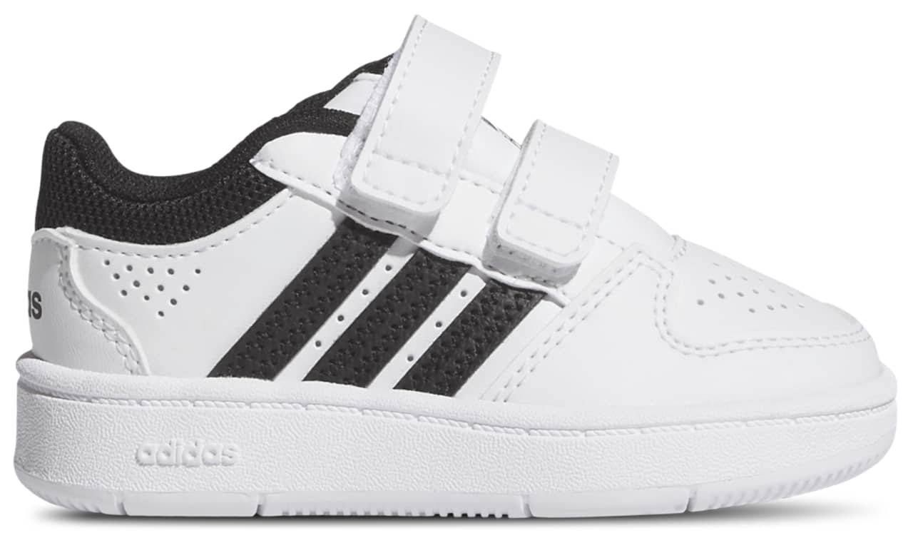 Adidas Hoops Classic Hook and Loop Sneaker White 8.5 New