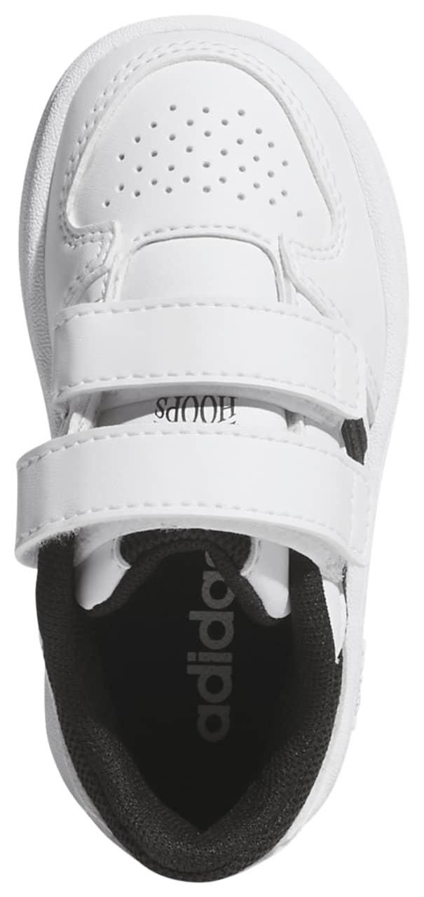Adidas Hoops Classic Hook and Loop Sneaker White 8.5 New