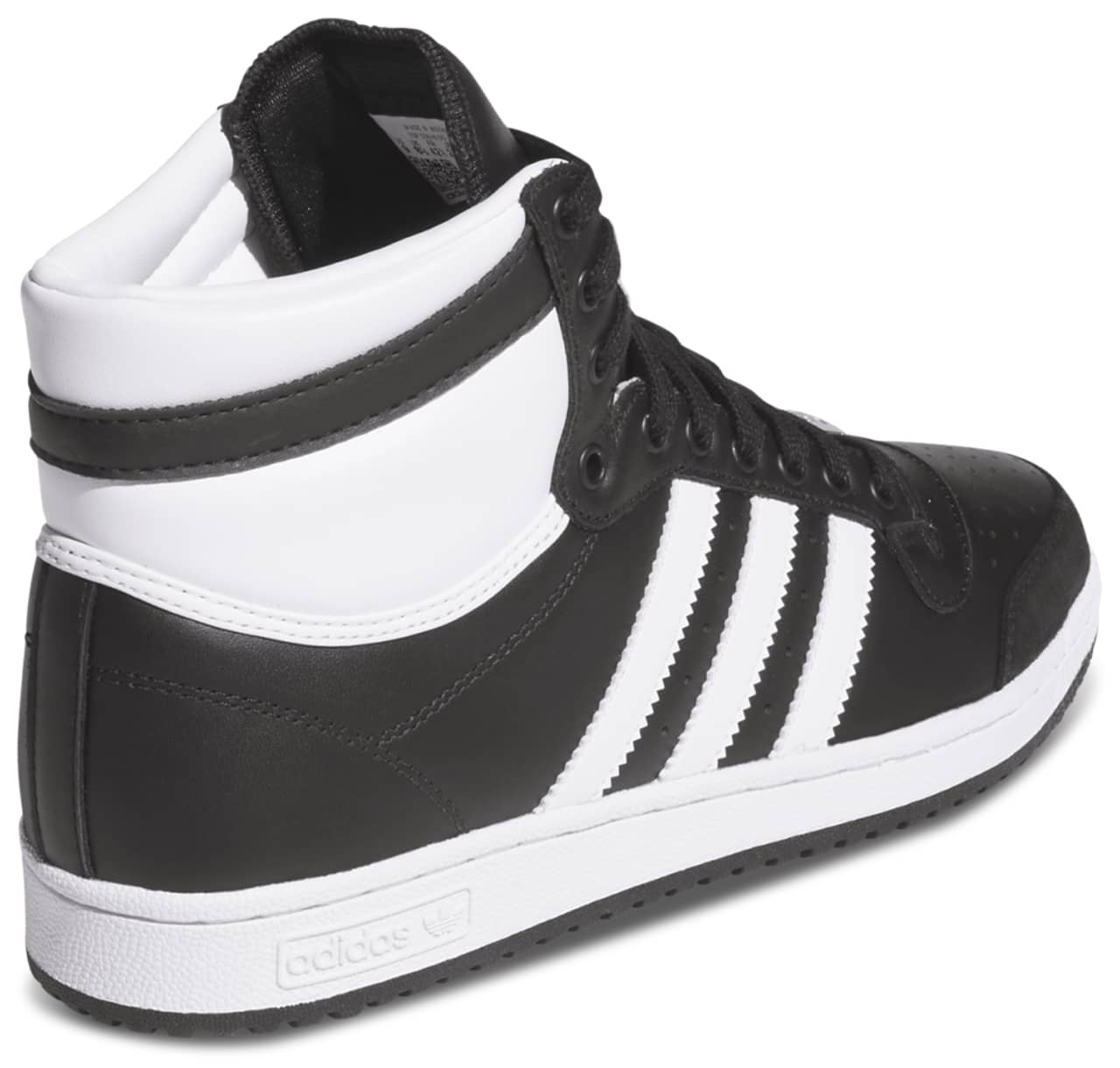 Adidas Top Ten Hi Sneaker Black 8.5 New