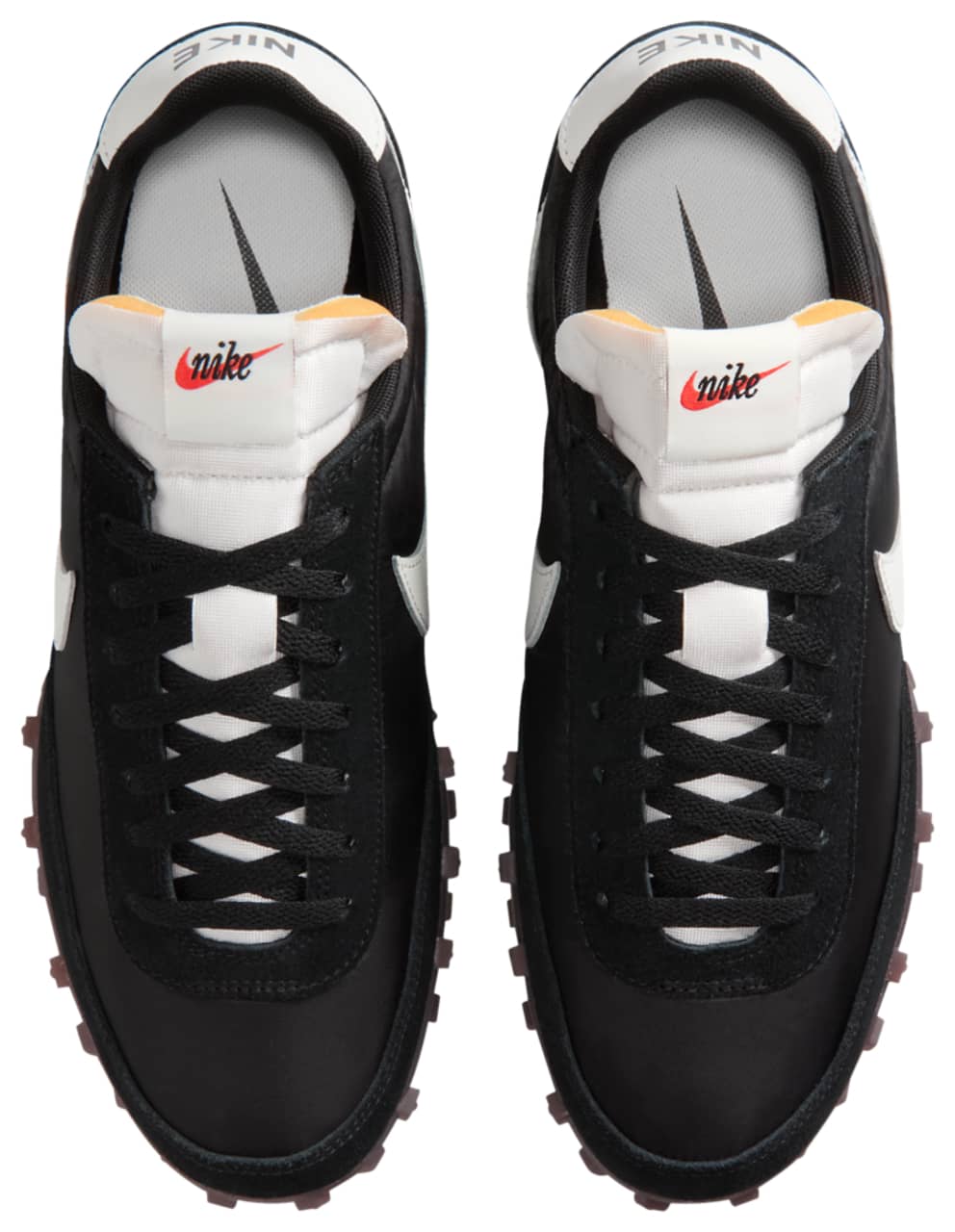 Nike Waffle Racer Sneaker Black 9.5 New