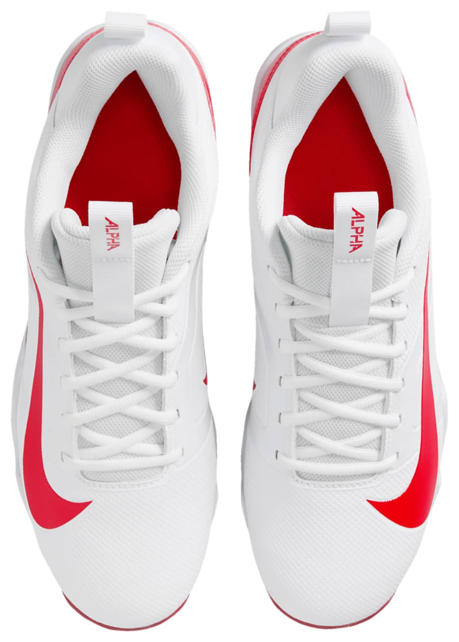 Nike Alpha Menace 4 Shark Sneaker Red New