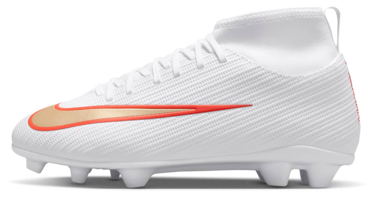 Nike Jr Superfly 11 Club Fg/Mg T Sneaker White 5.5 New