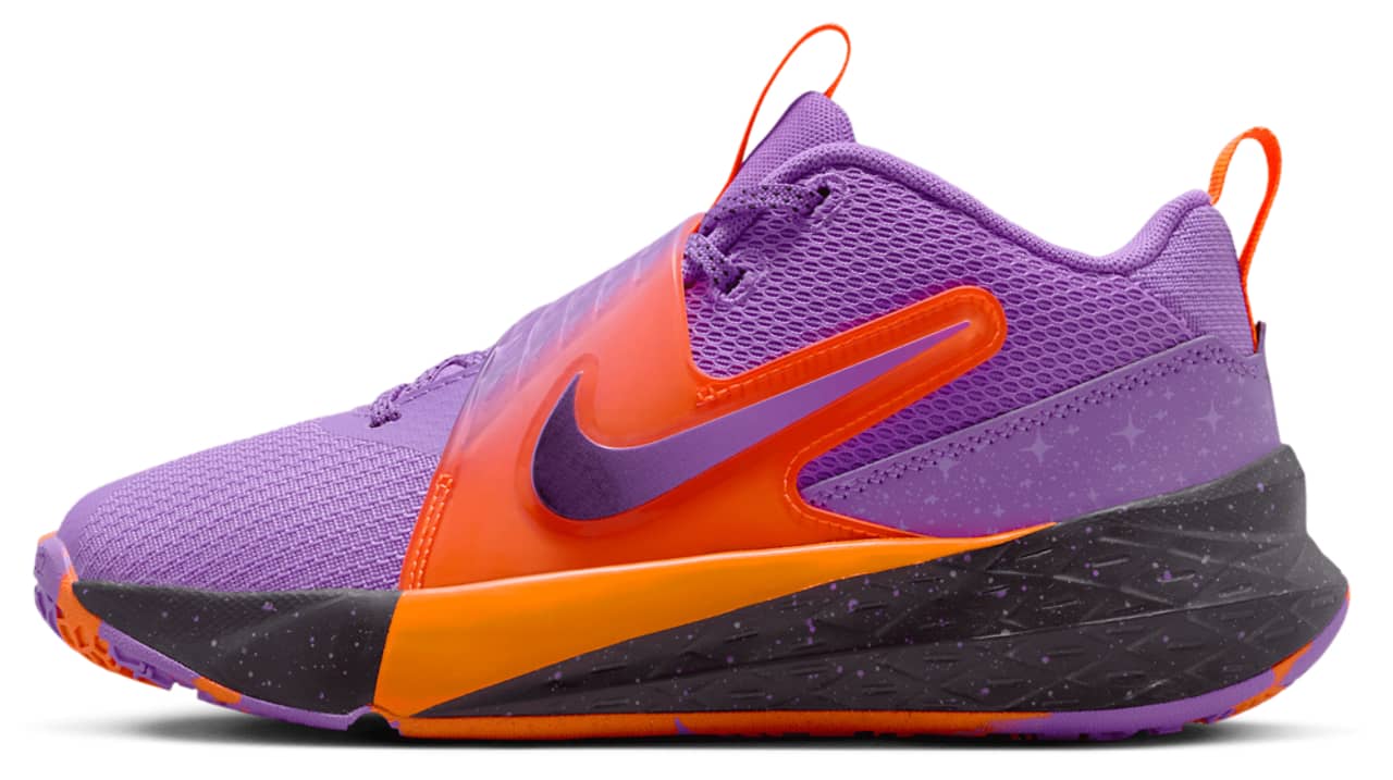 Nike Team Hustle D 12 SE Sneaker Purple New