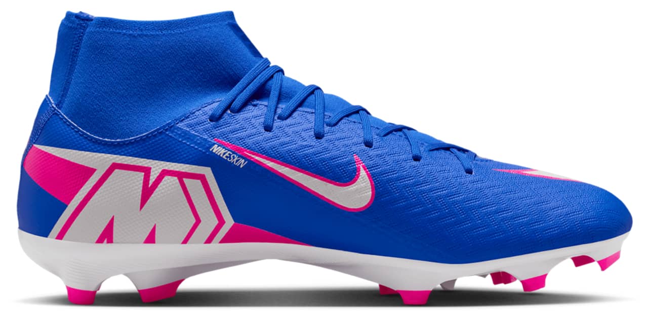 Nike Zoom Superfly 10 Academy FG/MG Sneaker Blue 7.5 New