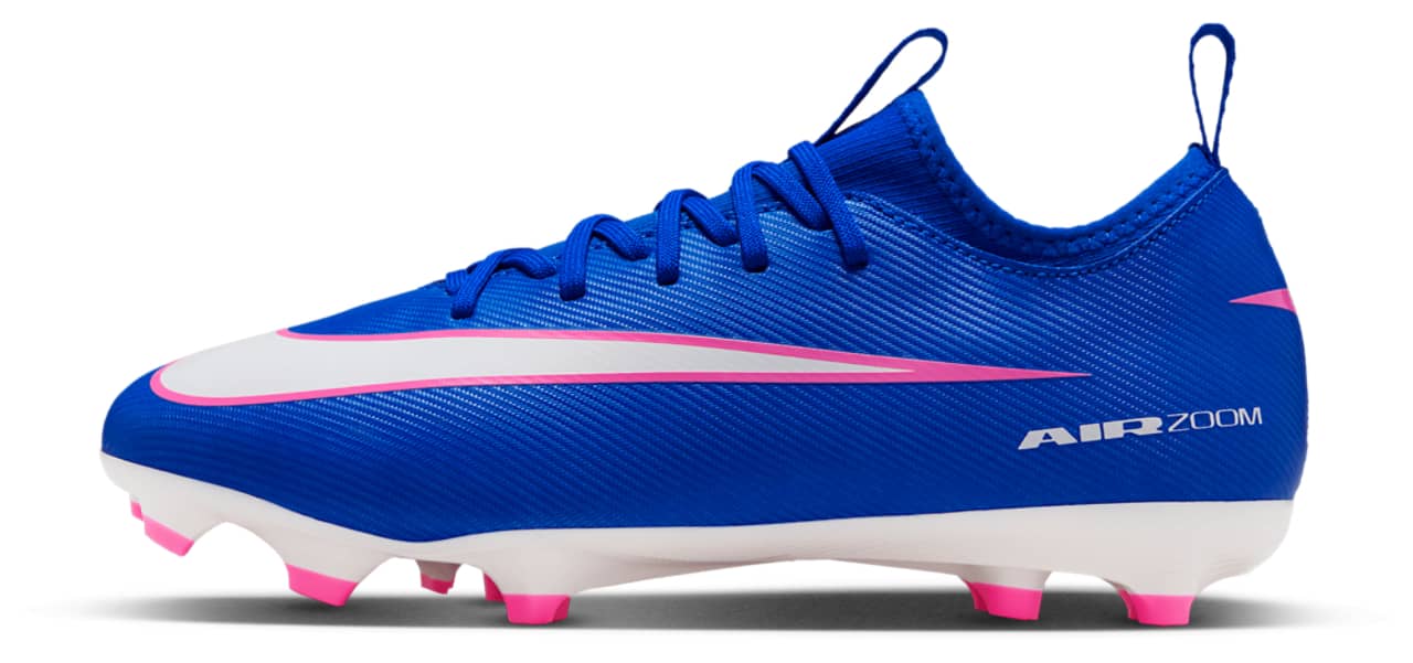 Nike JR Zoom Vapor 16 Academy FG/MG Sneaker Blue 4.5 New