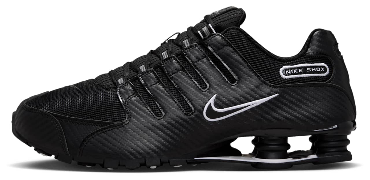 Nike Shox NZ Carbon Fiber Sneaker Black 9.5 New