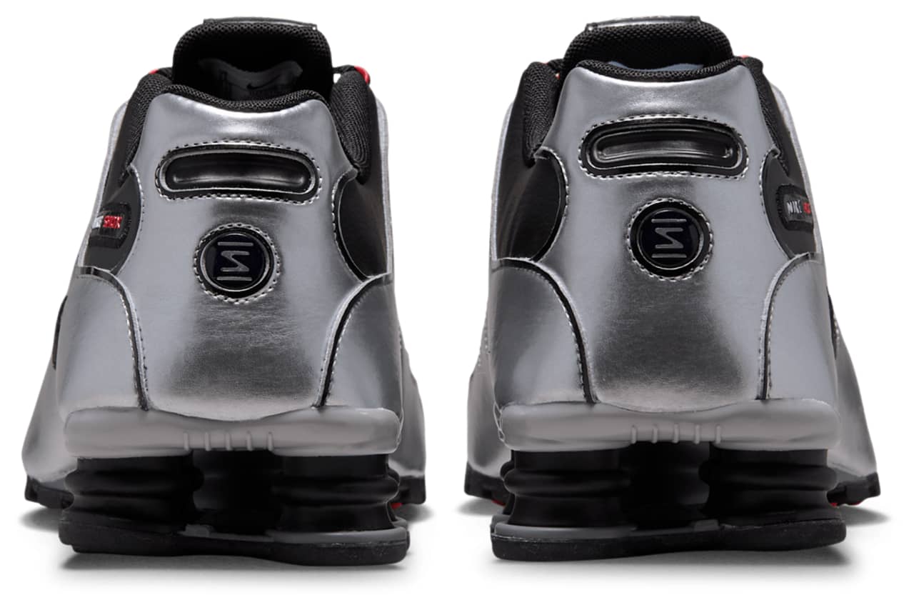 Nike Shox NZ MET Sneaker Silver 10.5 New