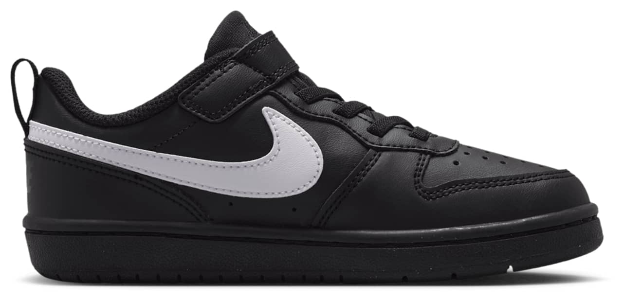 Nike Court Borough Low Recraft Sneaker Black 7 New