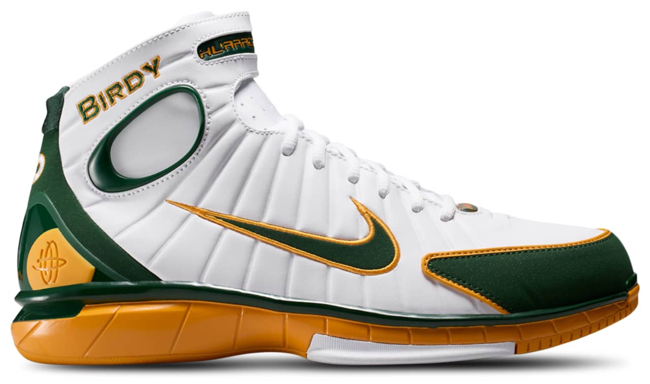 Nike Huarache 2k4 Sneaker Yellow 8.5 New