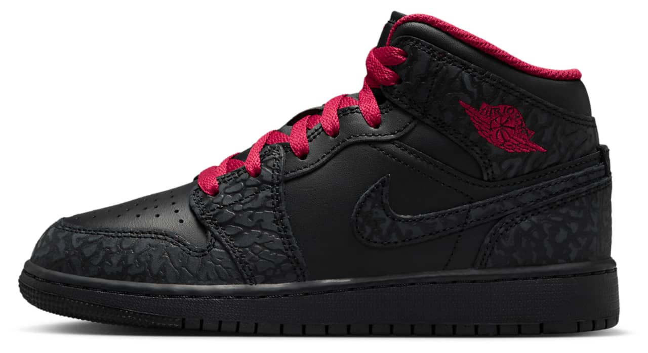 Jordan Air Jordan 1 Mid Sneaker Red 5.5 New