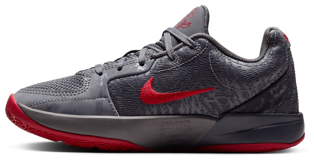 Nike Ja 2 Knight of the Court Sneaker Gray 4.5 New