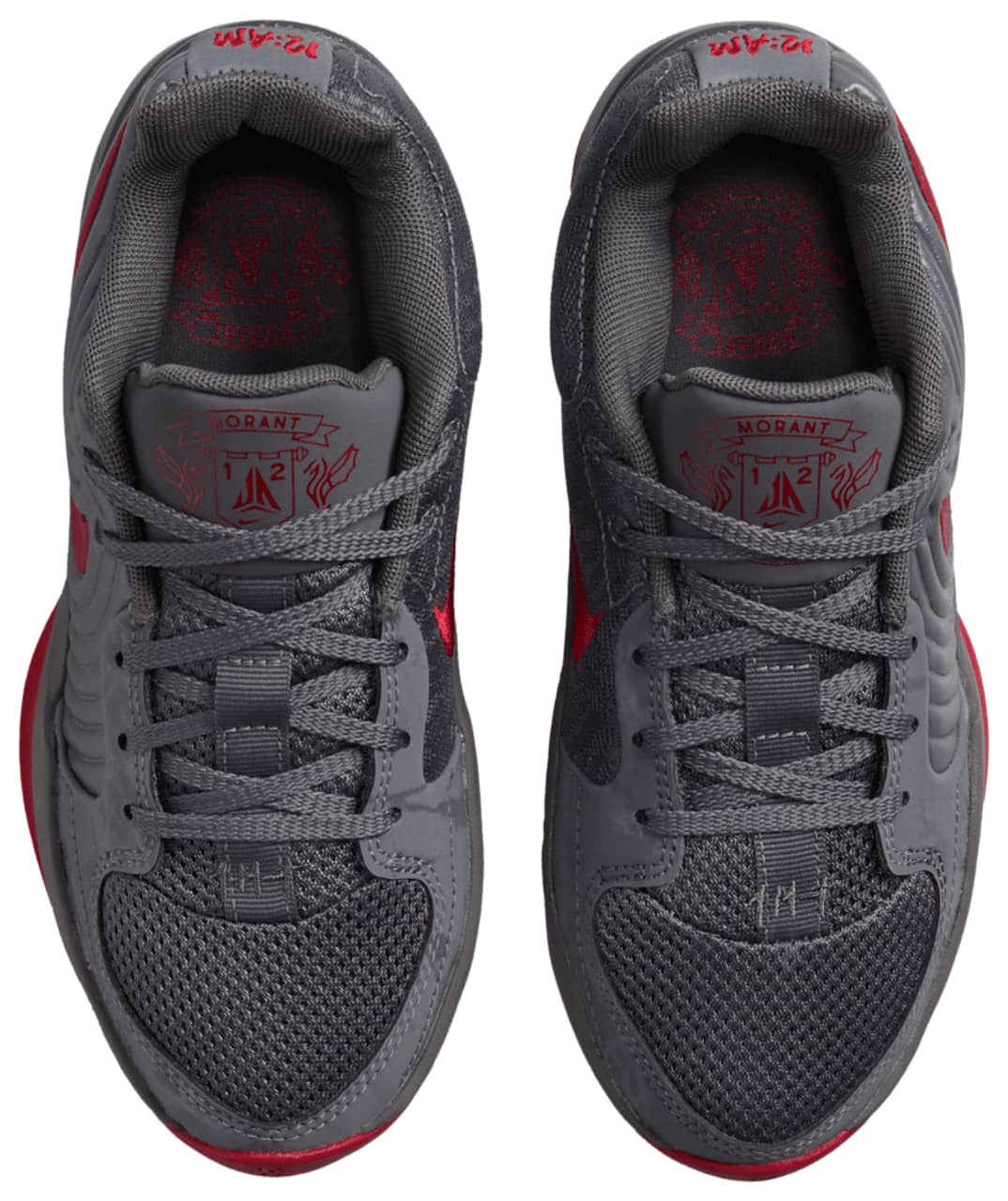 Nike Ja 2 Knight of the Court Sneaker Gray 4.5 New