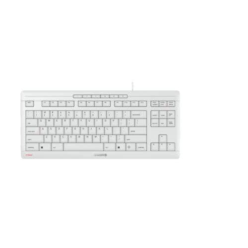 CHERRY Stream Keyboard Keyboards White Compact Full-Size (96%) Wired New
