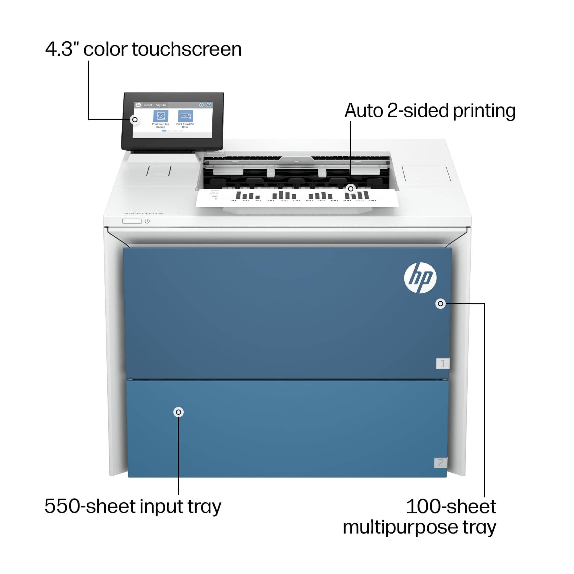 HP LaserJet Enterprise 6501dn Printers New